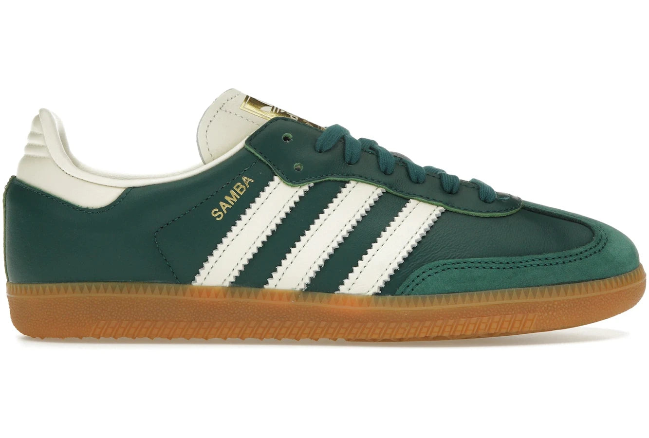 Men's tennis sneakers with a non - slip outsoleAdidas Samba OG Collegiate Green