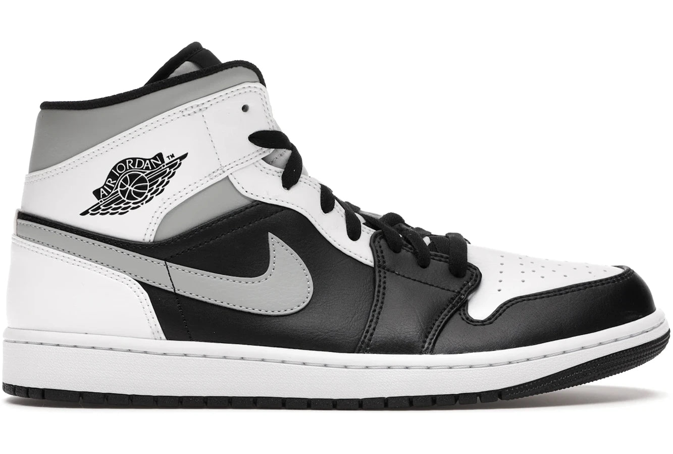 Men's multi - colored sneakers with a gradient effectAir Jordan 1 Mid White Shadow