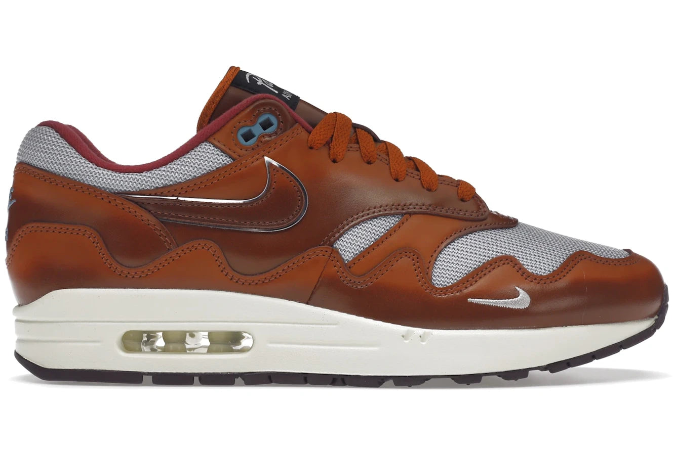 Men's camo - print sneakers for an edgy styleAir Max 1 Patta Waves Dark Russet