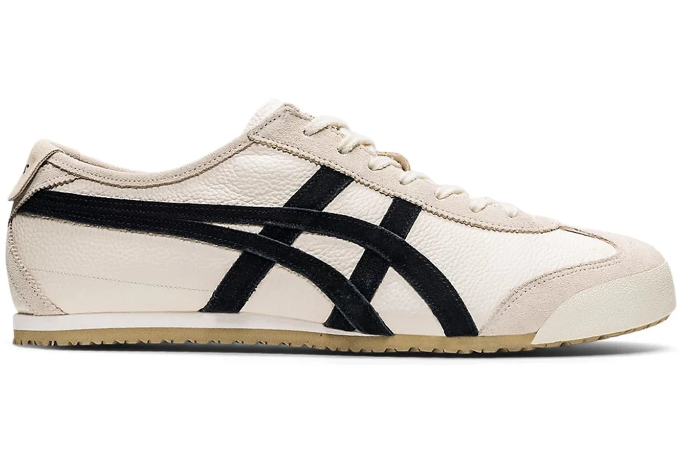 Men's memory - foam insole sneakers for added comfortAsics Onitsuka Tiger Mexico 66 Vintage Birch Black