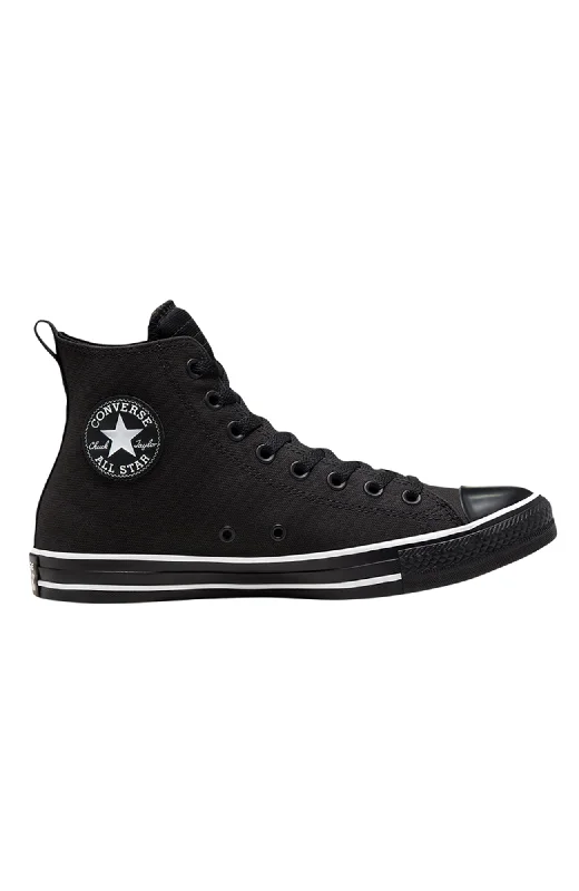 Men's waterproof hiking sneakers with a Gore - Tex liningChuck Taylor All Star Water Repellant Tec-Tuff High Top Black