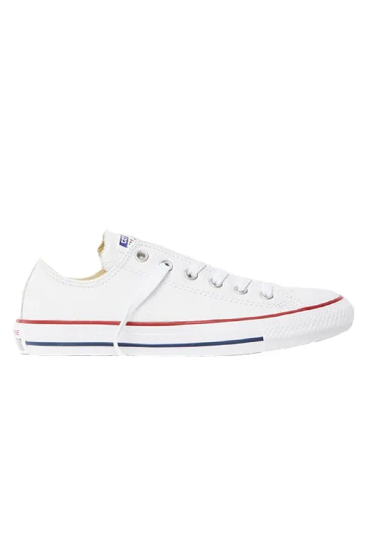 Men's chunky - sole sneakers for a trendy lookChuck Taylor All Star Leather Low Top White