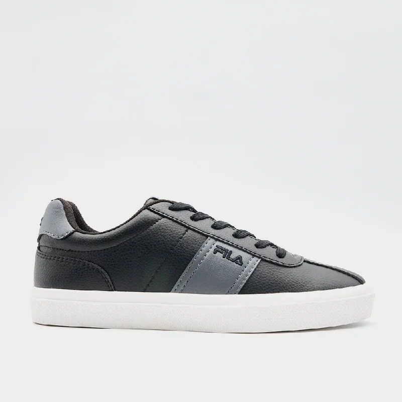 Men's retro - style sneakers inspired by the 80sFila Mens Roman Sneaker Black/grey _ 182990 _ Black