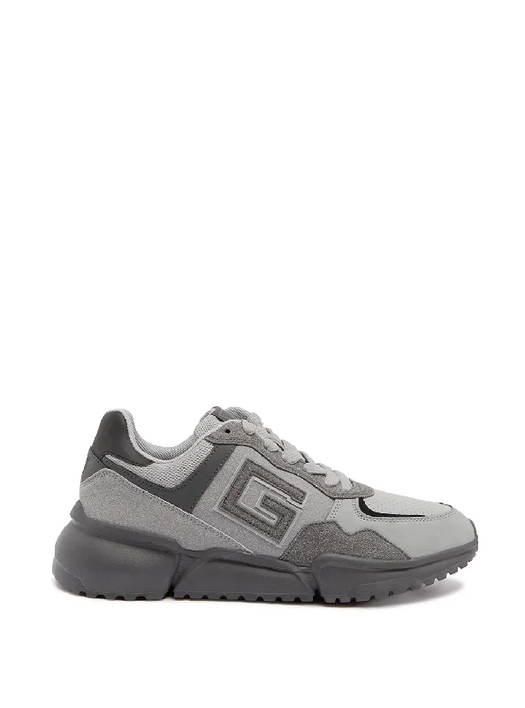 Men's low - profile tennis sneakers for a sleek lookGrey Shazz Low Top Sneakers