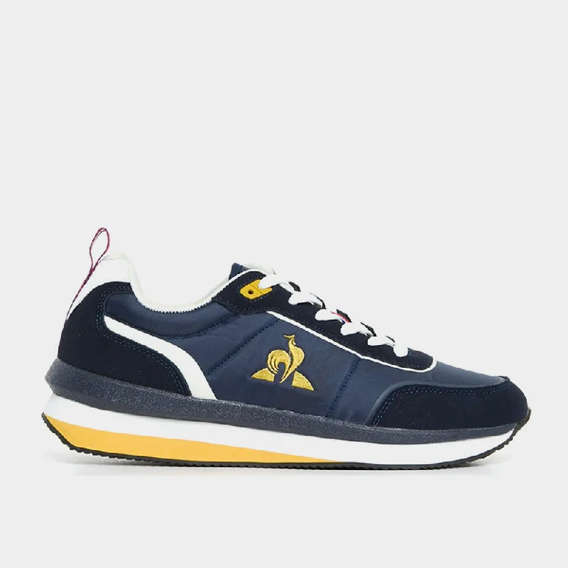 Men's hiking sneakers with a high - traction soleLe Coq Mens Calais Sneaker Navy/Multi _ 182840 _ Navy