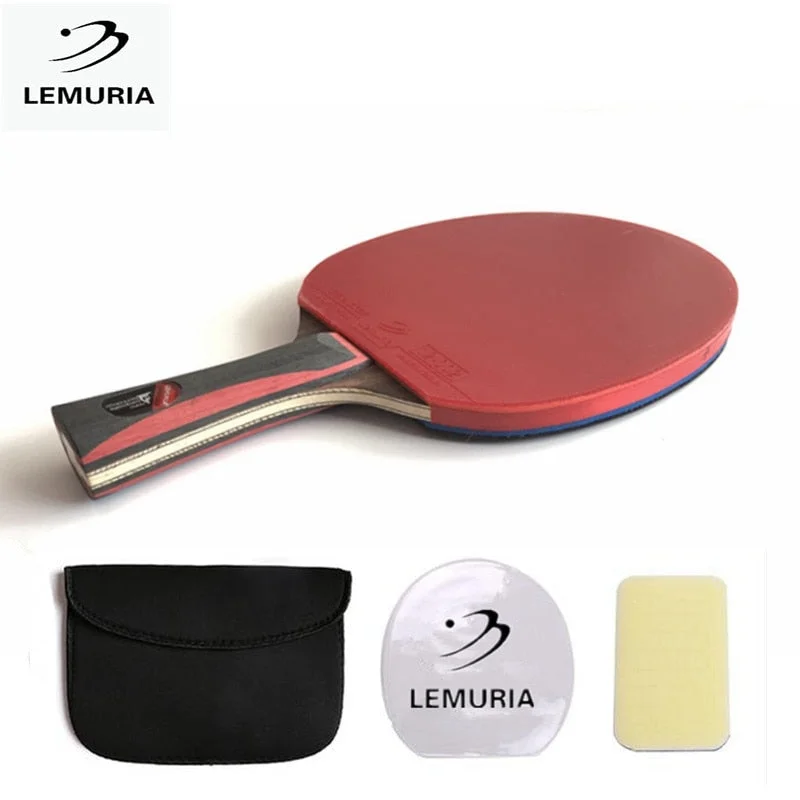 Men's chunky - sole sneakers for a trendy lookLemuria Y65 Ebony wood table tennis rackets racquet sports carbon blade fast attack loop ping pong bats