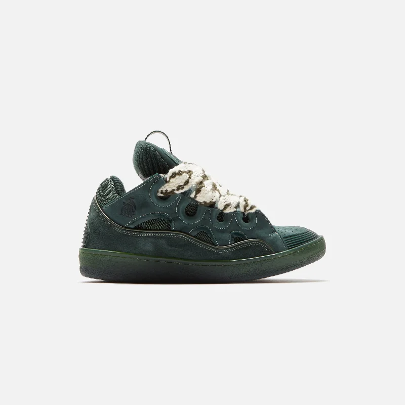 Men's soccer - inspired sneakers with a studded soleLanvin Curb Sneaker - Dark Green