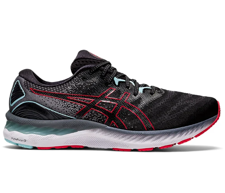 Men's performance - driven running sneakers for marathonsMen's Asics Gel Nimbus 23 (Black/Electric Red)