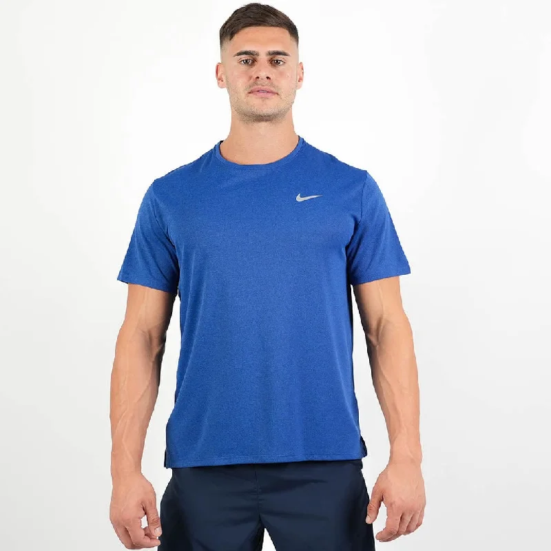 Men's adjustable - strap sneakers for a customized fitMen’s Nike Dri-Fit UV T-Shirt ‘Deep Blue’