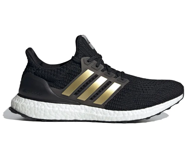 Men's high - performance basketball sneakers with air cushioningMen's Adidas Ultraboost 4.0 DNA (Black/Gold)