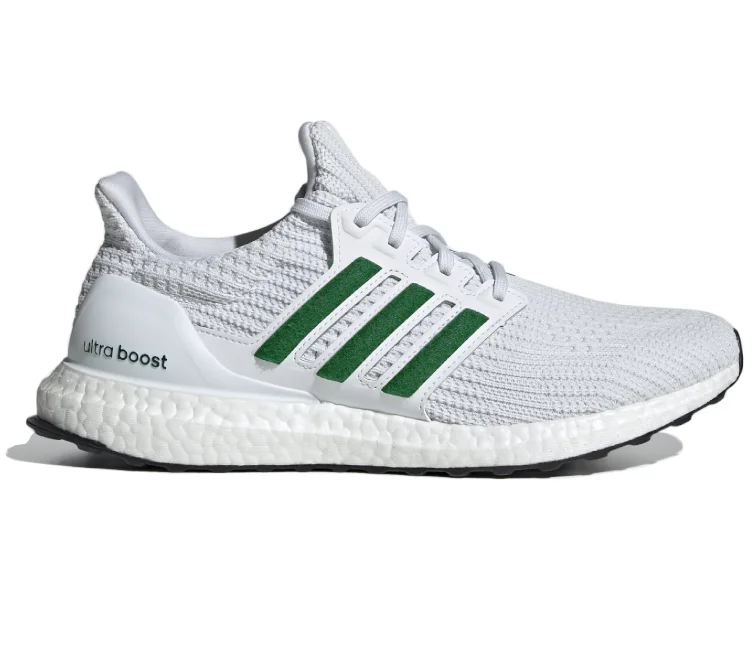 Men's athletic sneakers with a quick - dry liningMen's Adidas Ultraboost 4.0 DNA (White/Collegiate Green)