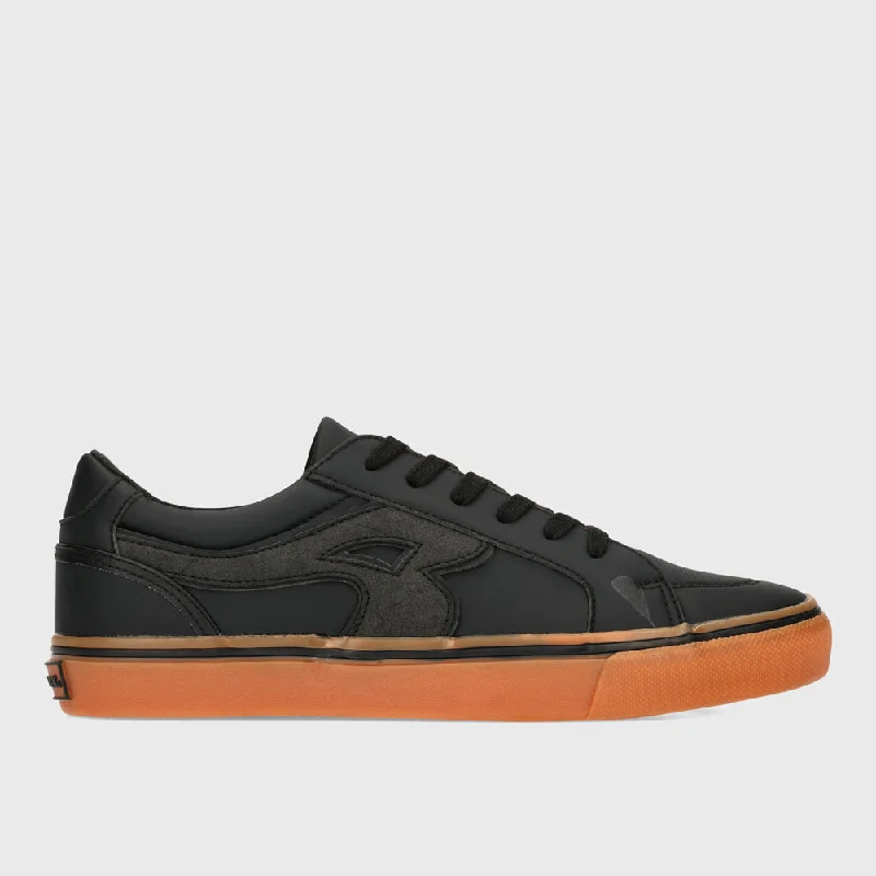 Men's sneaker collabs with famous designersAirwalk Mens Aurora Canvas Sneaker Black/Gum _ 182917 _ Black