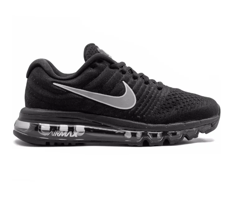 Men's retro - inspired basketball sneakers with a high - top designMen's Nike Air Max 2017 (Black Anthracite)