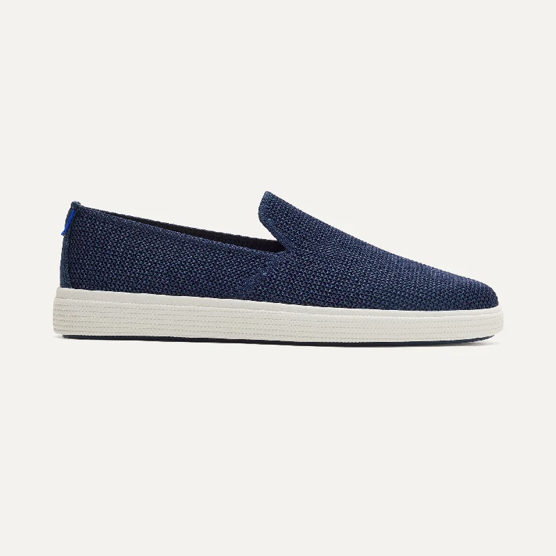 Men's lightweight training sneakers for CrossFit workoutsThe Ravello Slip On Sneaker - Dark Navy