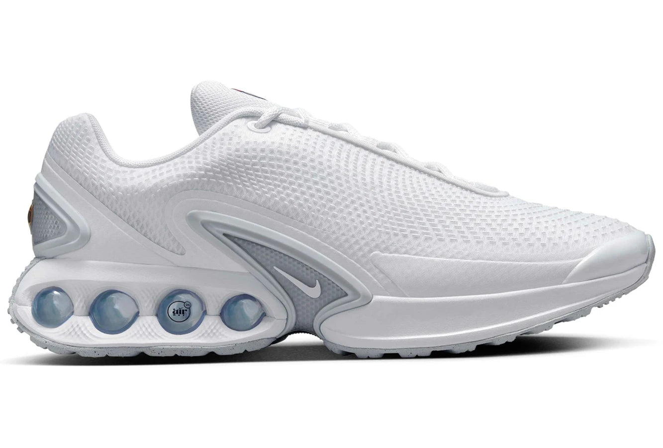 Men's lifestyle sneakers with a premium material constructionNike Air Max Dn White Metallic Silver