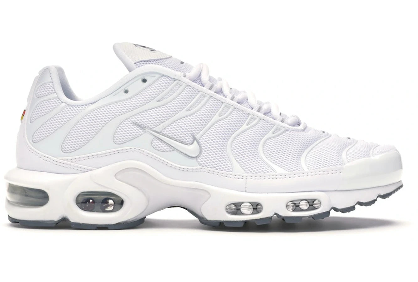 Men's vegan leather sneakers for an eco - friendly optionNike Air Max Plus White