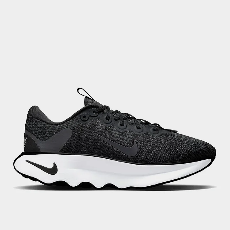 Men's casual leather sneakers with a distressed finishNike Mens Motiva Performance Running Black/white _ 182845 _ Black