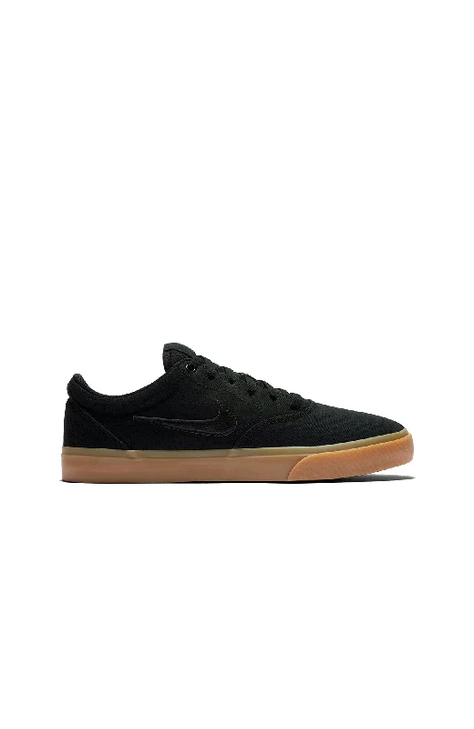 Men's vegan leather sneakers for an eco - friendly optionNike SB Charge Canvas Black Gum