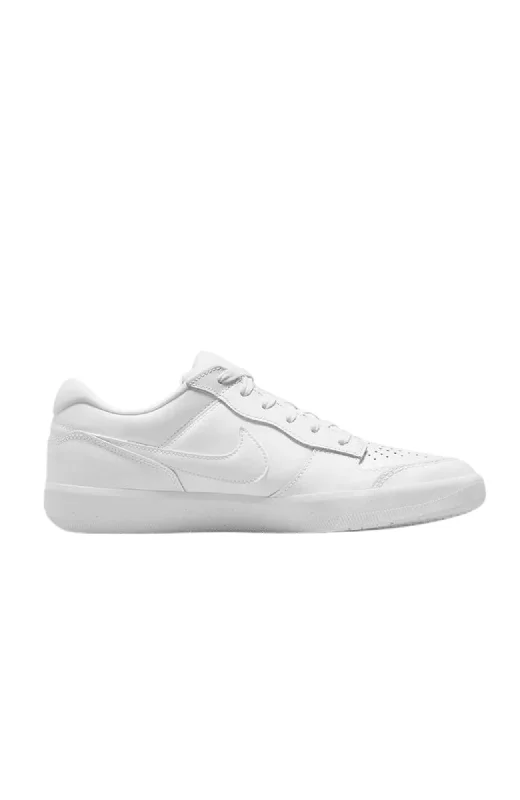 Men's casual sneakers with a woven upper for a unique textureNike SB Force 58 Premium Shoe White