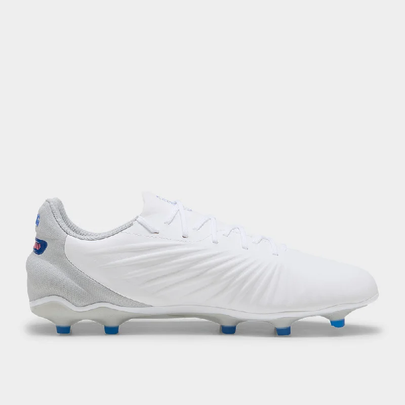 Men's retro - style sneakers inspired by the 80sPuma Mens King Match Fg/ag Football White/blue _ 183364 _ White