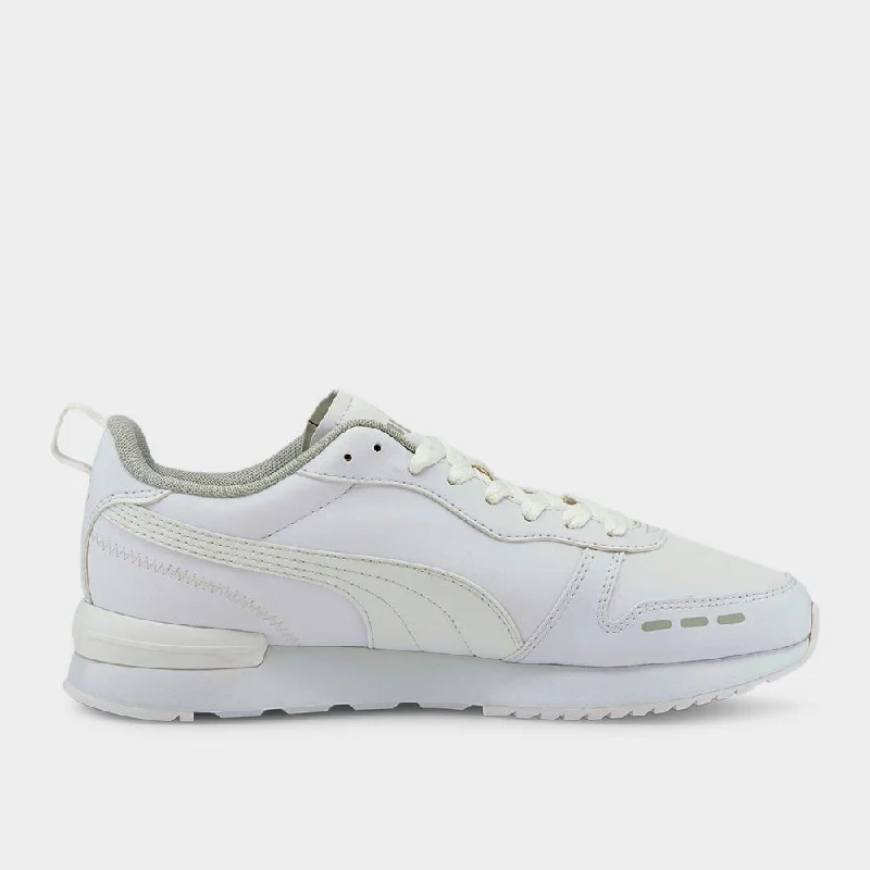 Men's chunky - sole sneakers for a trendy lookPuma Mens R78 SL Sneaker White/white _ 182207 _ White