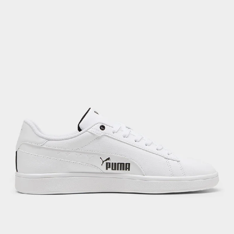 Men's classic - style sneakers with a modern twistPuma Mens Smash 3.0 Seeing Double Sneaker White/black _ 182191 _ White