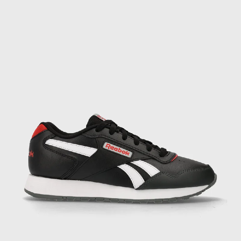 Men's classic - style sneakers with a modern twistReebok Mens Glide Sneaker Black/white/red _ 183023 _ Black