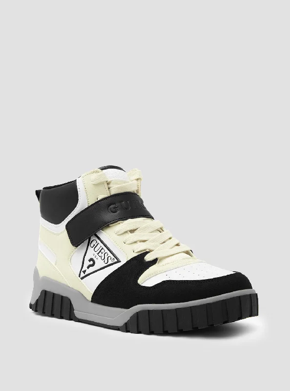 Men's soccer - inspired sneakers with a studded soleRojero High-Top Sneakers