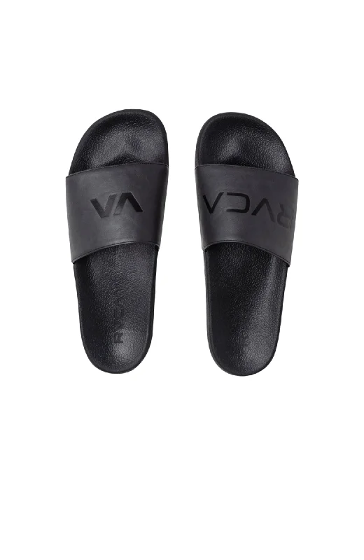 Men's memory - foam insole sneakers for added comfortRVCA Sport Slide Black