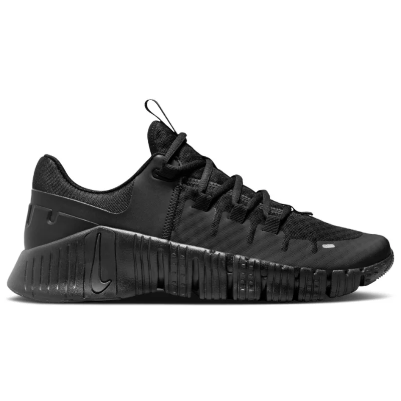 Men's gray mesh sneakers for breathability during workoutsWomen’s Nike Free Metcon 5 ‘Black/Anthratice’ (Triple Black)