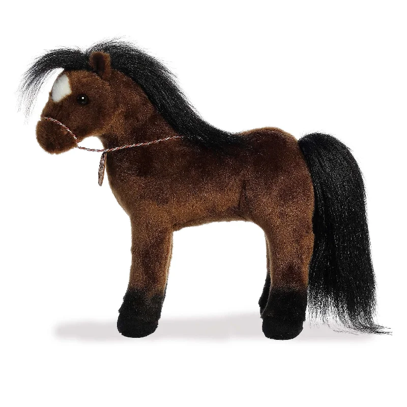 Men's western boots with a traditional western boot silhouette and a polished shineAurora Breyer Showstoppers Thoroughbred Plush Toy