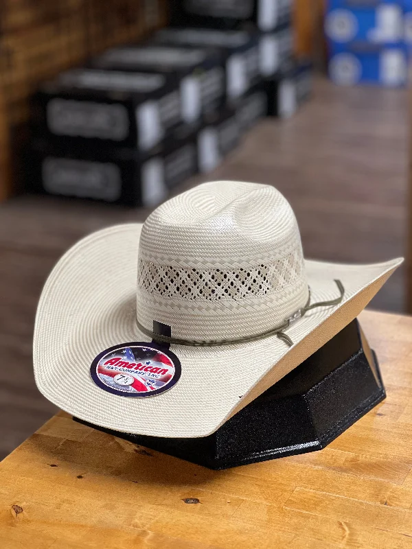 Men's western boots with a high - heeled design and a pointed toeAmerican Hat Co. | 1011 5'' Straw Cowboy Hat