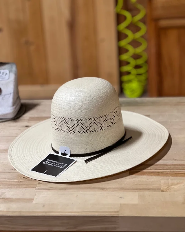 Men's western boots with a decorative inlay on the toe and heelRodeo King | Ivory Coast Open 4 1/4" Straw Cowboy Hat