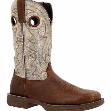 Men's western boots with a high - quality leather upper and a suede liningDurango Men's Rebel Sorrel Ventilated Western Boot