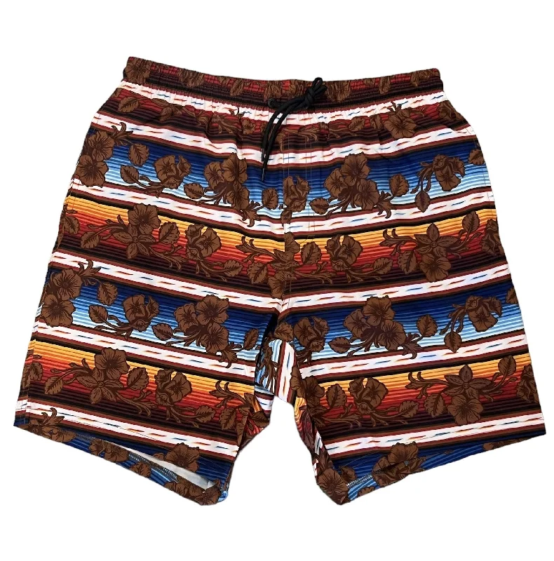 Men's western boots with a decorative inlay on the toe and heelCinch Men's Hawaiian Serape Swim Trunks