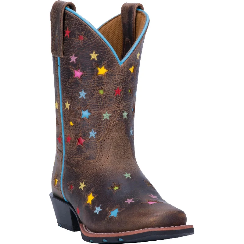 Men's western boots with a decorative inlay on the toe and heelYouth - Starlett (DPC3952)