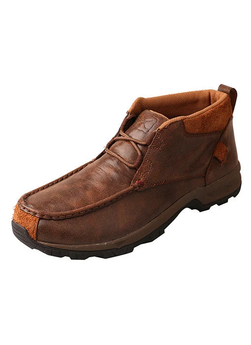 Alligator - embossed men's western boots for a bold statementTwisted X Hiker Shoe Waterproof (Brown)