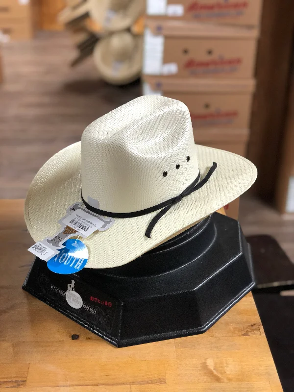 Men's western boots with a scalloped edge and a pull - on strapTwister Infant Straw Hat